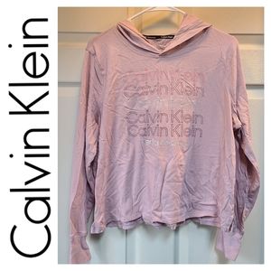 Calvin Klein performance hooded T-shirt